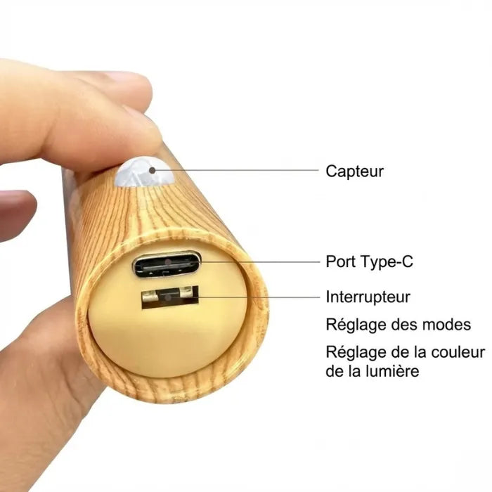 Veilleuse LED Magnétique à détecteur de Mouvement Ma boutique
