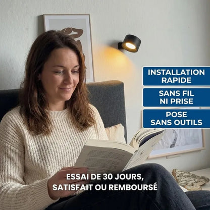 Lampe murale LED sans fil