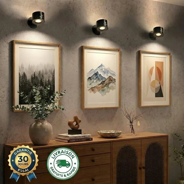 Lampe murale LED sans fil