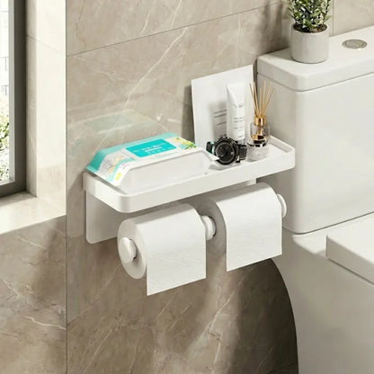 Porte-Papier Toilettes Multifonction en alliage aluminium