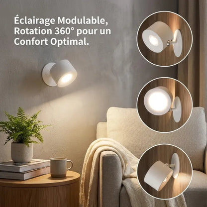 Lampe murale LED sans fil