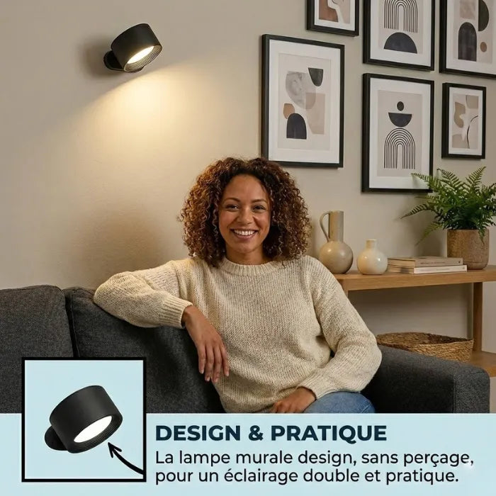 Lampe murale LED sans fil