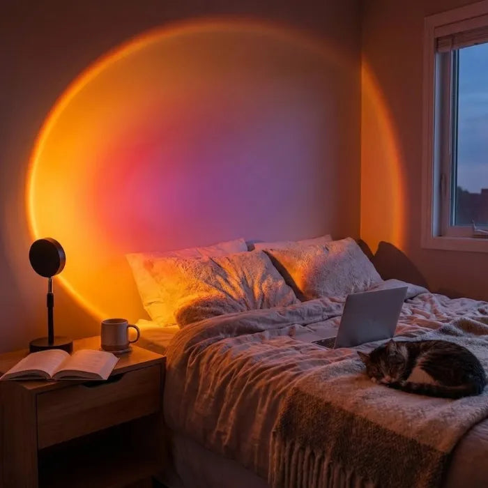 Lampe LED Coucher de Soleil
