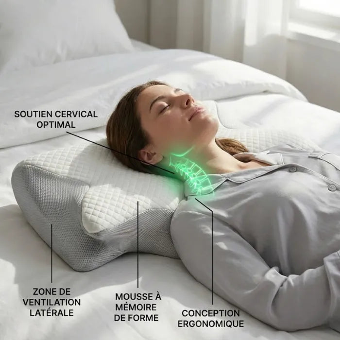 Oreiller Orthopédique Cervical