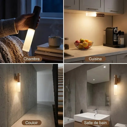 Veilleuse LED Magnétique à détecteur de Mouvement