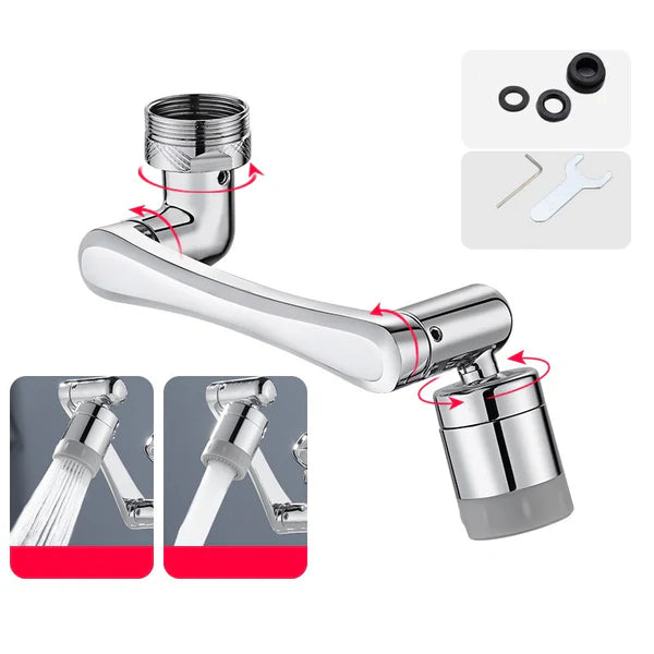 Rallonge de robinet pivotant - Acier Inoxydable