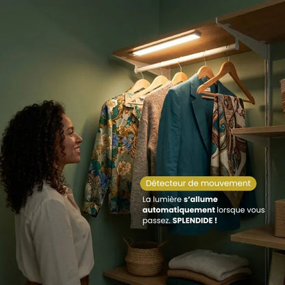 Motion 3.0™ | Réglette LED sans fil à détecteur de mouvements Meko France